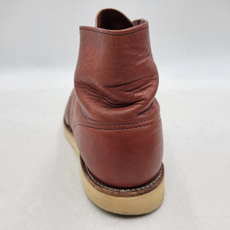 【現状渡し品】【メンズ】 RED WING レッドウィング IRISH SETTER 8166 アイリッシュセッター 刺繍羽タグ ブーツ シューズ 靴 164-251215-as-07-izu サイズ：8.5 カラー：ブラウン 万代Net店