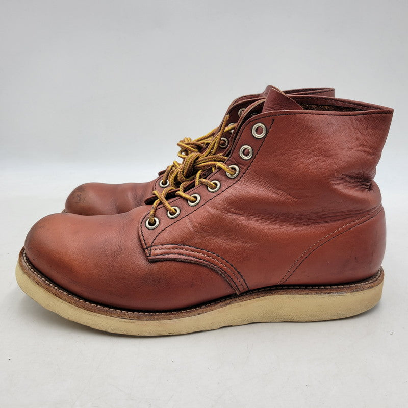 【現状渡し品】【メンズ】 RED WING レッドウィング IRISH SETTER 8166 アイリッシュセッター 刺繍羽タグ ブーツ シューズ 靴 164-251215-as-07-izu サイズ：8.5 カラー：ブラウン 万代Net店
