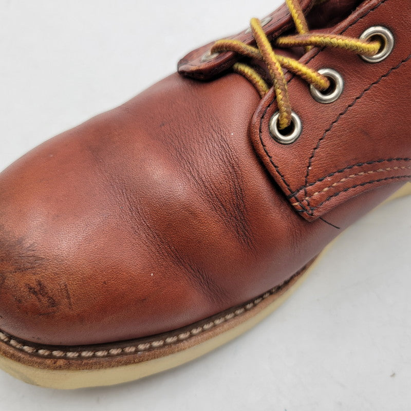 【現状渡し品】【メンズ】 RED WING レッドウィング IRISH SETTER 8166 アイリッシュセッター 刺繍羽タグ ブーツ シューズ 靴 164-251215-as-07-izu サイズ：8.5 カラー：ブラウン 万代Net店
