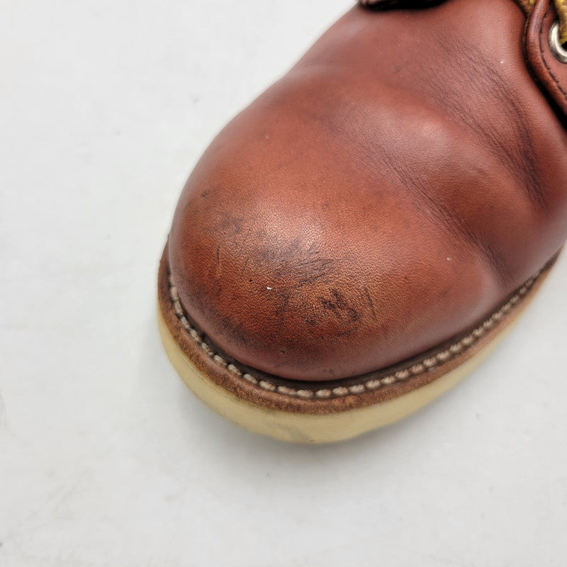 【現状渡し品】【メンズ】 RED WING レッドウィング IRISH SETTER 8166 アイリッシュセッター 刺繍羽タグ ブーツ シューズ 靴 164-251215-as-07-izu サイズ：8.5 カラー：ブラウン 万代Net店