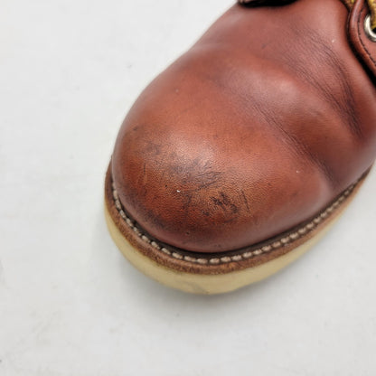 【現状渡し品】【メンズ】 RED WING レッドウィング IRISH SETTER 8166 アイリッシュセッター 刺繍羽タグ ブーツ シューズ 靴 164-251215-as-07-izu サイズ：8.5 カラー：ブラウン 万代Net店