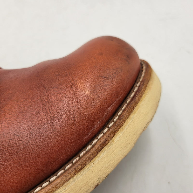 【現状渡し品】【メンズ】 RED WING レッドウィング IRISH SETTER 8166 アイリッシュセッター 刺繍羽タグ ブーツ シューズ 靴 164-251215-as-07-izu サイズ：8.5 カラー：ブラウン 万代Net店