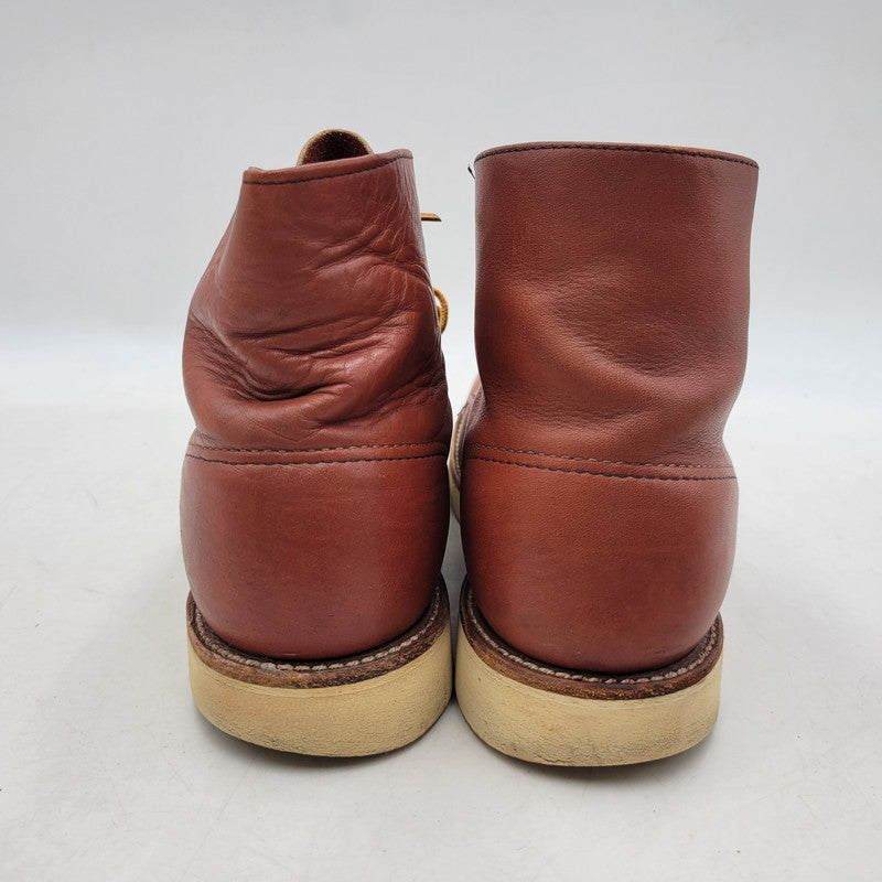 【現状渡し品】【メンズ】 RED WING レッドウィング IRISH SETTER 8166 アイリッシュセッター 刺繍羽タグ ブーツ シューズ 靴 164-251215-as-07-izu サイズ：8.5 カラー：ブラウン 万代Net店