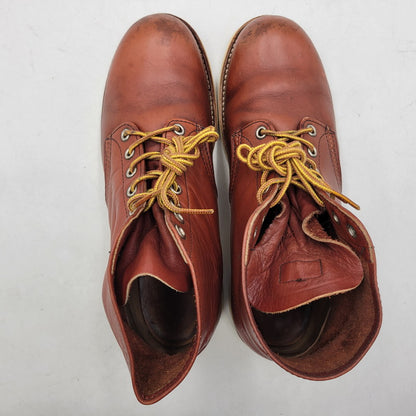【現状渡し品】【メンズ】 RED WING レッドウィング IRISH SETTER 8166 アイリッシュセッター 刺繍羽タグ ブーツ シューズ 靴 164-251215-as-07-izu サイズ：8.5 カラー：ブラウン 万代Net店