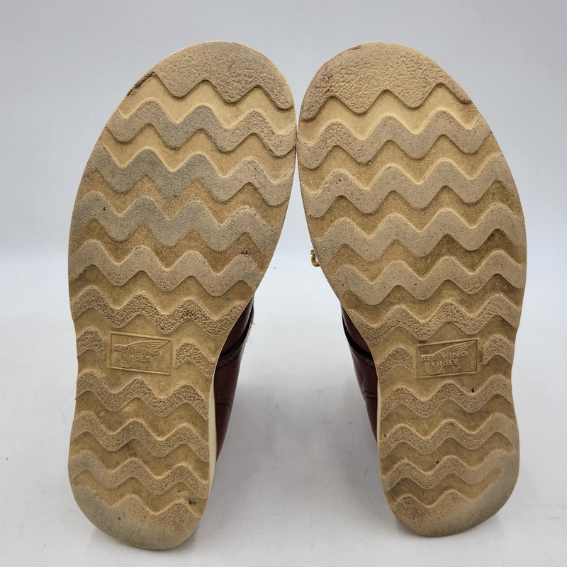 【現状渡し品】【メンズ】 RED WING レッドウィング IRISH SETTER 8166 アイリッシュセッター 刺繍羽タグ ブーツ シューズ 靴 164-251215-as-07-izu サイズ：8.5 カラー：ブラウン 万代Net店