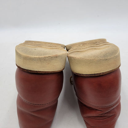 【現状渡し品】【メンズ】 RED WING レッドウィング IRISH SETTER 8166 アイリッシュセッター 刺繍羽タグ ブーツ シューズ 靴 164-251215-as-07-izu サイズ：8.5 カラー：ブラウン 万代Net店