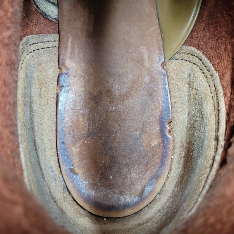 【現状渡し品】【メンズ】 RED WING レッドウィング IRISH SETTER 8166 アイリッシュセッター 刺繍羽タグ ブーツ シューズ 靴 164-251215-as-07-izu サイズ：8.5 カラー：ブラウン 万代Net店