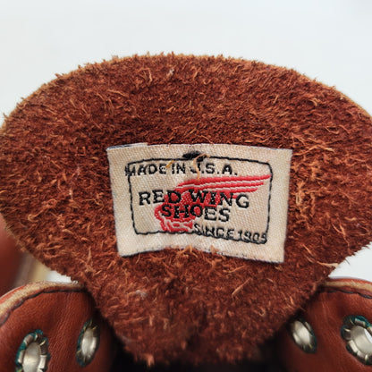【現状渡し品】【メンズ】 RED WING レッドウィング IRISH SETTER 8166 アイリッシュセッター 刺繍羽タグ ブーツ シューズ 靴 164-251215-as-07-izu サイズ：8.5 カラー：ブラウン 万代Net店