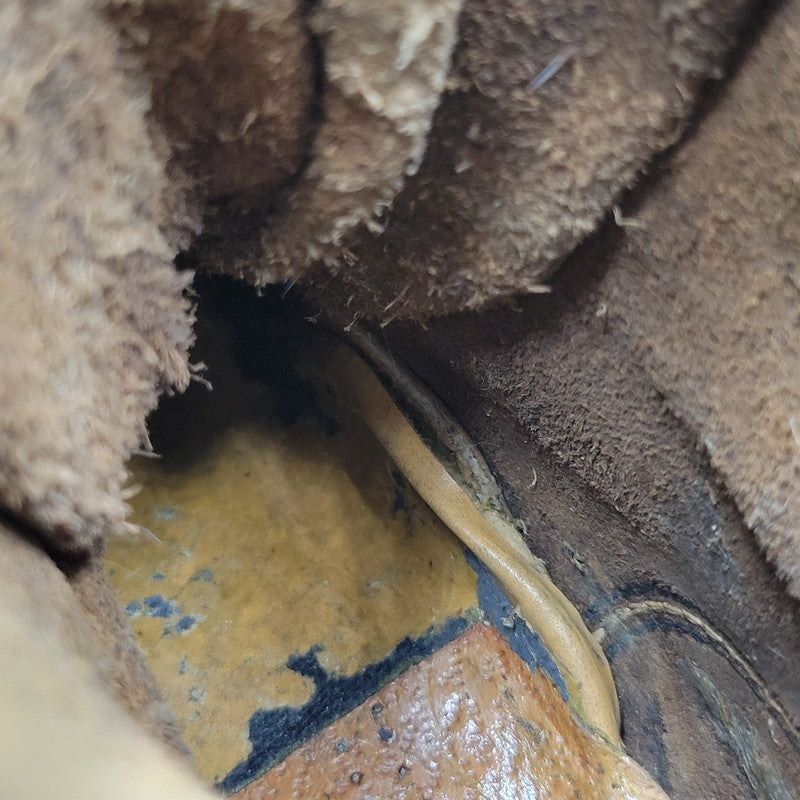 【現状渡し品】【メンズ】 RED WING レッドウィング LACE UP BOOTS レースアップ ブーツ プリント羽タグ USA表記 シューズ 靴 164-251215-as-05-izu サイズ：7D カラー：ブラウン 万代Net店