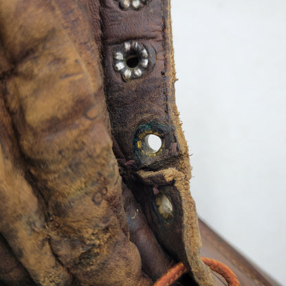 【現状渡し品】【メンズ】 RED WING レッドウィング LACE UP BOOTS レースアップ ブーツ プリント羽タグ USA表記 シューズ 靴 164-251215-as-05-izu サイズ：7D カラー：ブラウン 万代Net店