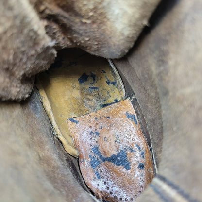 【現状渡し品】【メンズ】 RED WING レッドウィング LACE UP BOOTS レースアップ ブーツ プリント羽タグ USA表記 シューズ 靴 164-251215-as-05-izu サイズ：7D カラー：ブラウン 万代Net店