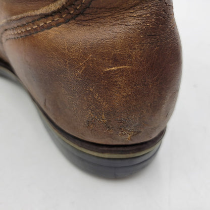 【現状渡し品】【メンズ】 RED WING レッドウィング LACE UP BOOTS レースアップ ブーツ プリント羽タグ USA表記 シューズ 靴 164-251215-as-05-izu サイズ：7D カラー：ブラウン 万代Net店