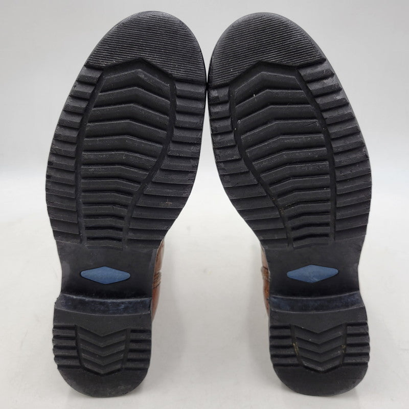 【現状渡し品】【メンズ】 RED WING レッドウィング LACE UP WORK BOOTS MADE IN AMERICA レースアップ ワークブーツ 白四角犬タグ シューズ 靴 164-251209-as-13-izu カラー：ブラウン 万代Net店