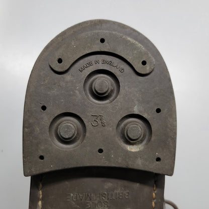 【中古品】【メンズ】 DAINITE SOLE BURTON ダイナイトソール バートン ラウンドトゥ ウイングチップ ブーツ シューズ 靴 164-251209-as-14-izu サイズ：9.5 カラー：ダークブラウン 万代Net店