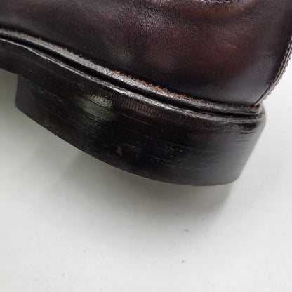【中古品】【メンズ】 DAINITE SOLE BURTON ダイナイトソール バートン ラウンドトゥ ウイングチップ ブーツ シューズ 靴 164-251209-as-14-izu サイズ：9.5 カラー：ダークブラウン 万代Net店