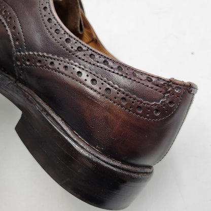【中古品】【メンズ】 DAINITE SOLE BURTON ダイナイトソール バートン ラウンドトゥ ウイングチップ ブーツ シューズ 靴 164-251209-as-14-izu サイズ：9.5 カラー：ダークブラウン 万代Net店
