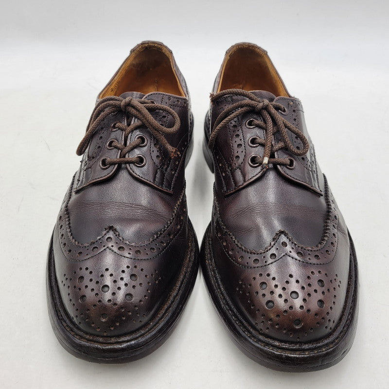 【中古品】【メンズ】 DAINITE SOLE BURTON ダイナイトソール バートン ラウンドトゥ ウイングチップ ブーツ シューズ 靴 164-251209-as-14-izu サイズ：9.5 カラー：ダークブラウン 万代Net店