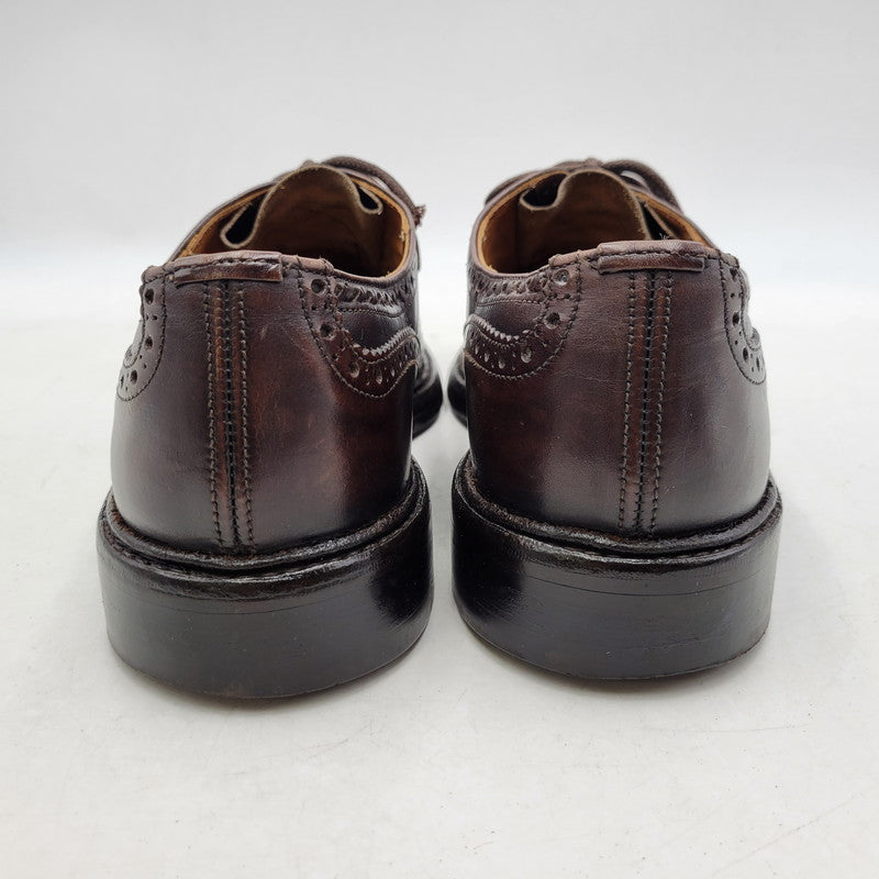 【中古品】【メンズ】 DAINITE SOLE BURTON ダイナイトソール バートン ラウンドトゥ ウイングチップ ブーツ シューズ 靴 164-251209-as-14-izu サイズ：9.5 カラー：ダークブラウン 万代Net店