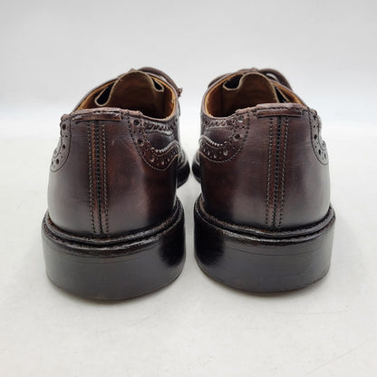 【中古品】【メンズ】 DAINITE SOLE BURTON ダイナイトソール バートン ラウンドトゥ ウイングチップ ブーツ シューズ 靴 164-251209-as-14-izu サイズ：9.5 カラー：ダークブラウン 万代Net店