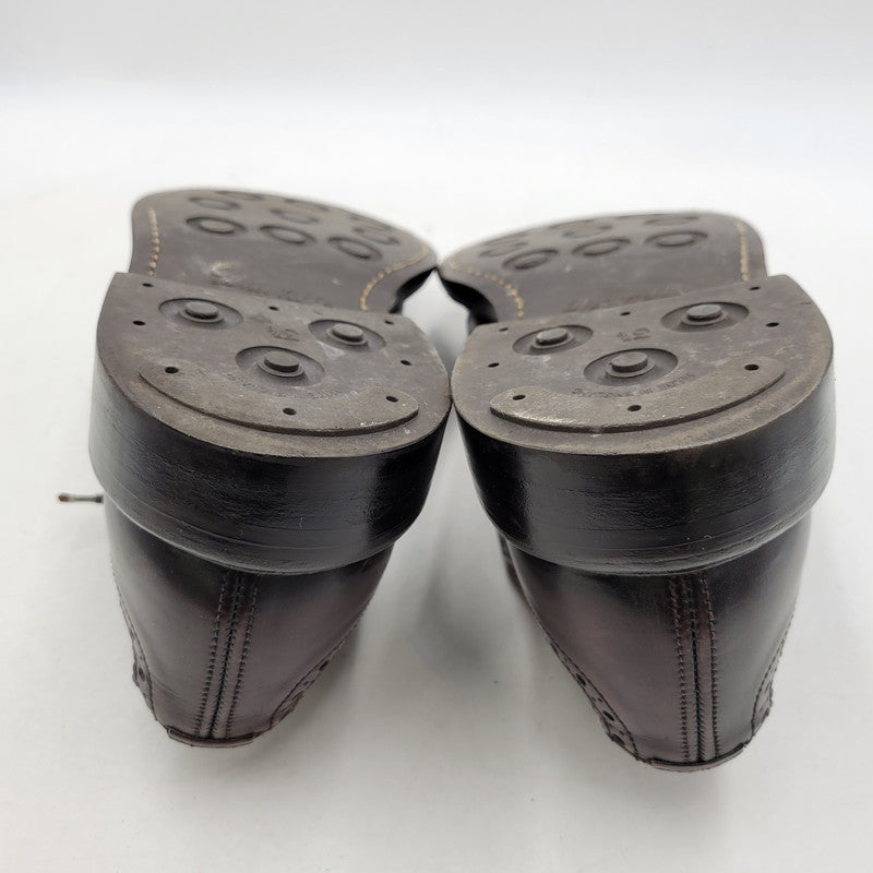 【中古品】【メンズ】 DAINITE SOLE BURTON ダイナイトソール バートン ラウンドトゥ ウイングチップ ブーツ シューズ 靴 164-251209-as-14-izu サイズ：9.5 カラー：ダークブラウン 万代Net店