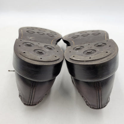 【中古品】【メンズ】 DAINITE SOLE BURTON ダイナイトソール バートン ラウンドトゥ ウイングチップ ブーツ シューズ 靴 164-251209-as-14-izu サイズ：9.5 カラー：ダークブラウン 万代Net店