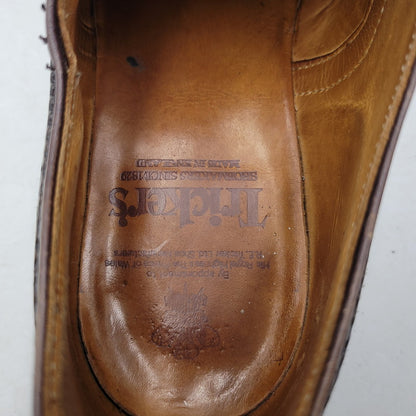【中古品】【メンズ】 DAINITE SOLE BURTON ダイナイトソール バートン ラウンドトゥ ウイングチップ ブーツ シューズ 靴 164-251209-as-14-izu サイズ：9.5 カラー：ダークブラウン 万代Net店