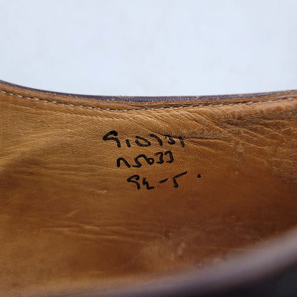 【中古品】【メンズ】 DAINITE SOLE BURTON ダイナイトソール バートン ラウンドトゥ ウイングチップ ブーツ シューズ 靴 164-251209-as-14-izu サイズ：9.5 カラー：ダークブラウン 万代Net店