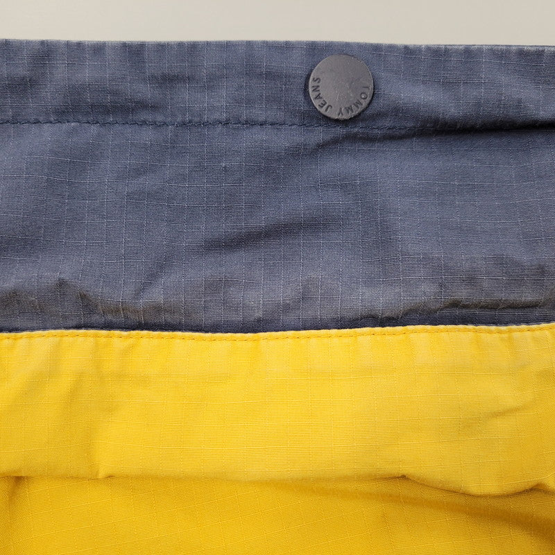 【現状渡し品】【メンズ】 TOMMY JEANS トミー ジーンズ DM0DM07575 REVERSIBLE COTTON JACKET リバーシブルコットンジャケット アウター 147-251212-kh-02-izu サイズ：L カラー：ネイビー系×イエロー 万代Net店