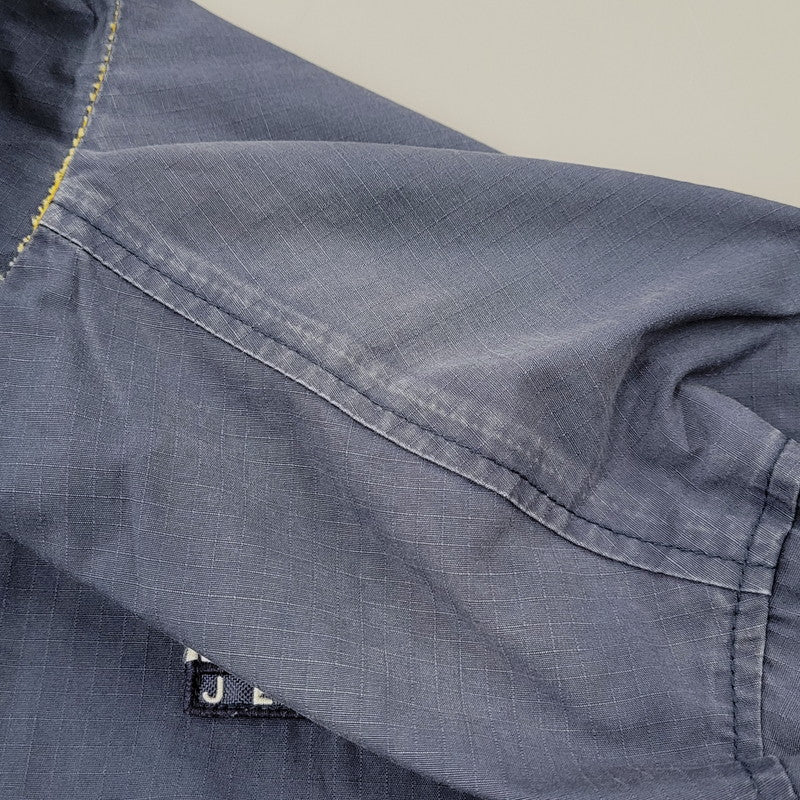 【現状渡し品】【メンズ】 TOMMY JEANS トミー ジーンズ DM0DM07575 REVERSIBLE COTTON JACKET リバーシブルコットンジャケット アウター 147-251212-kh-02-izu サイズ：L カラー：ネイビー系×イエロー 万代Net店