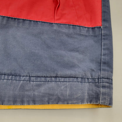 【現状渡し品】【メンズ】 TOMMY JEANS トミー ジーンズ DM0DM07575 REVERSIBLE COTTON JACKET リバーシブルコットンジャケット アウター 147-251212-kh-02-izu サイズ：L カラー：ネイビー系×イエロー 万代Net店