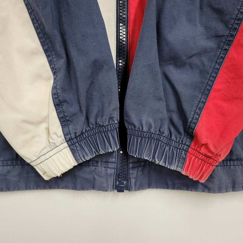 【現状渡し品】【メンズ】 TOMMY JEANS トミー ジーンズ DM0DM07575 REVERSIBLE COTTON JACKET リバーシブルコットンジャケット アウター 147-251212-kh-02-izu サイズ：L カラー：ネイビー系×イエロー 万代Net店