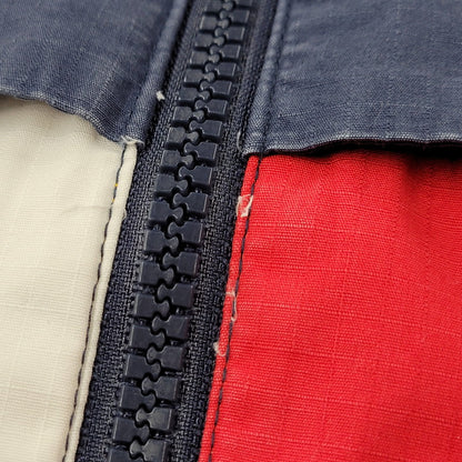 【現状渡し品】【メンズ】 TOMMY JEANS トミー ジーンズ DM0DM07575 REVERSIBLE COTTON JACKET リバーシブルコットンジャケット アウター 147-251212-kh-02-izu サイズ：L カラー：ネイビー系×イエロー 万代Net店