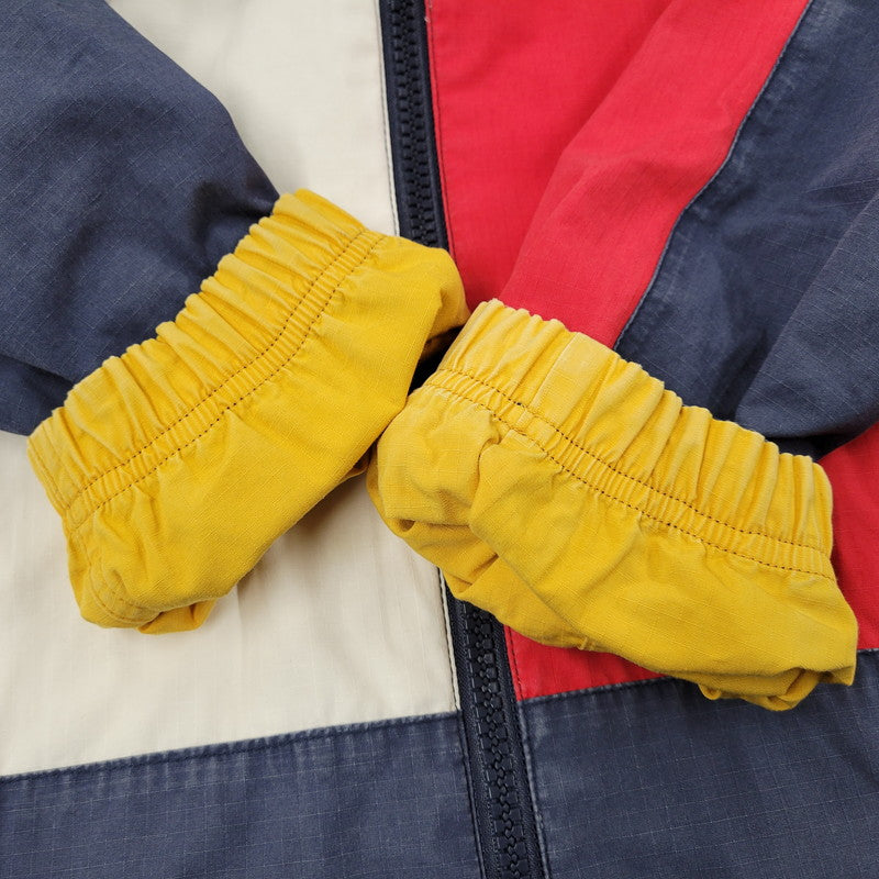 【現状渡し品】【メンズ】 TOMMY JEANS トミー ジーンズ DM0DM07575 REVERSIBLE COTTON JACKET リバーシブルコットンジャケット アウター 147-251212-kh-02-izu サイズ：L カラー：ネイビー系×イエロー 万代Net店