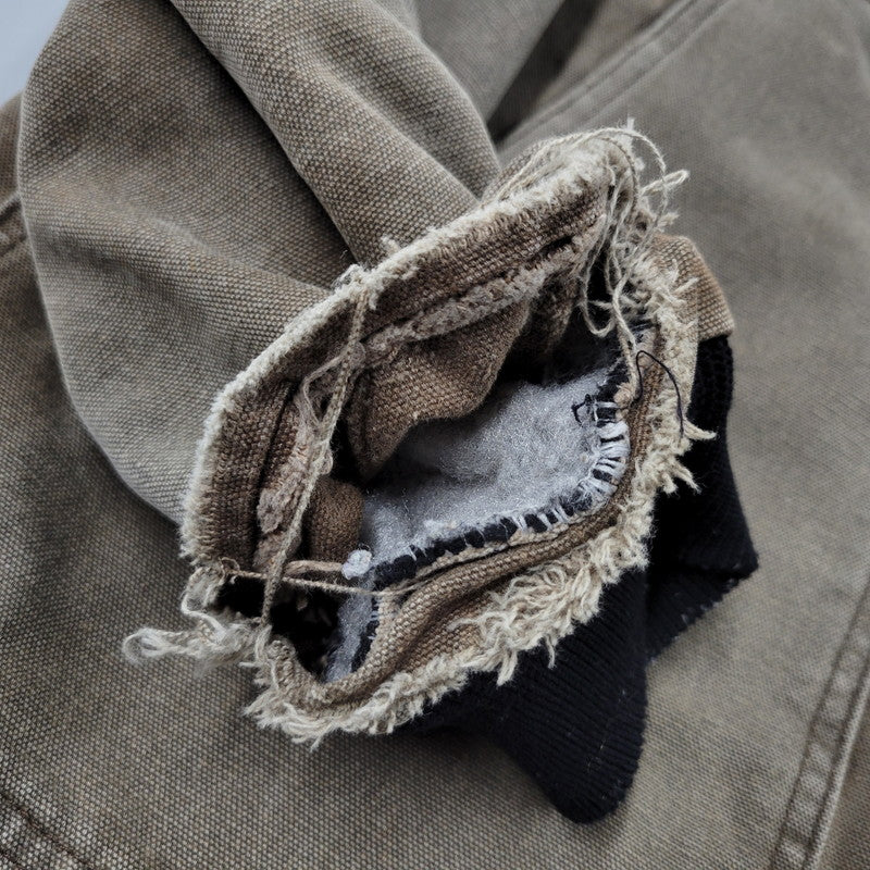 【現状渡し品】【メンズ】 Carhartt カーハート QUILTING LINER TRADITIONAL JACKET キルティング ライナー トラディショナル ジャケット アウター 146-251209-as-07-izu カラー：ブラウン系 万代Net店