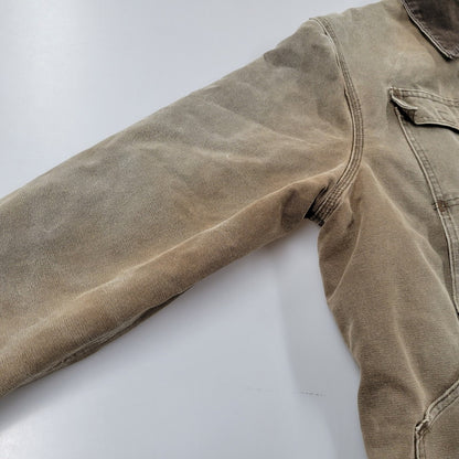 【現状渡し品】【メンズ】 Carhartt カーハート QUILTING LINER TRADITIONAL JACKET キルティング ライナー トラディショナル ジャケット アウター 146-251209-as-07-izu カラー：ブラウン系 万代Net店