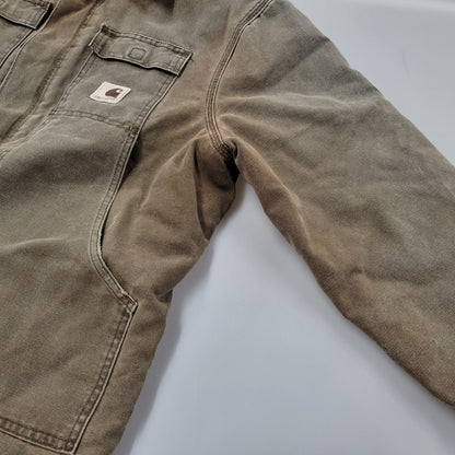 【現状渡し品】【メンズ】 Carhartt カーハート QUILTING LINER TRADITIONAL JACKET キルティング ライナー トラディショナル ジャケット アウター 146-251209-as-07-izu カラー：ブラウン系 万代Net店