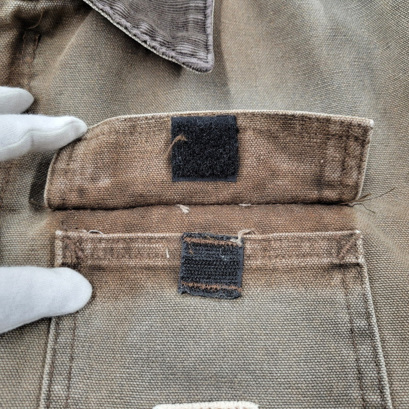 【現状渡し品】【メンズ】 Carhartt カーハート QUILTING LINER TRADITIONAL JACKET キルティング ライナー トラディショナル ジャケット アウター 146-251209-as-07-izu カラー：ブラウン系 万代Net店