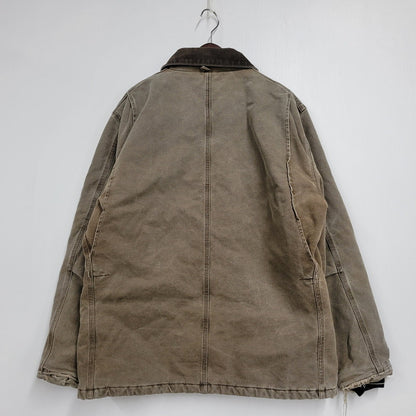 【現状渡し品】【メンズ】 Carhartt カーハート QUILTING LINER TRADITIONAL JACKET キルティング ライナー トラディショナル ジャケット アウター 146-251209-as-07-izu カラー：ブラウン系 万代Net店