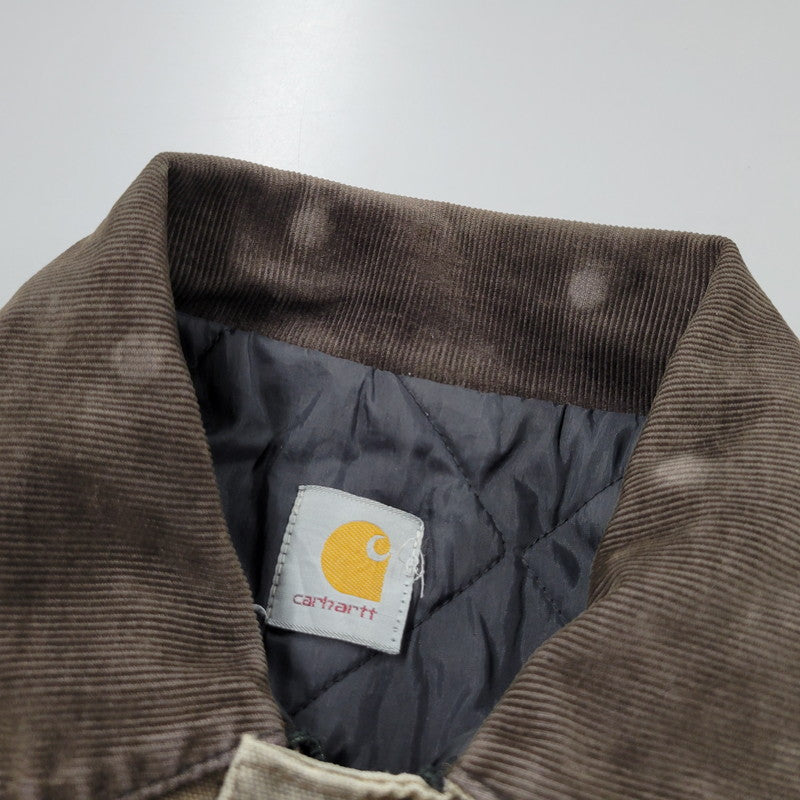 【現状渡し品】【メンズ】 Carhartt カーハート QUILTING LINER TRADITIONAL JACKET キルティング ライナー トラディショナル ジャケット アウター 146-251209-as-07-izu カラー：ブラウン系 万代Net店
