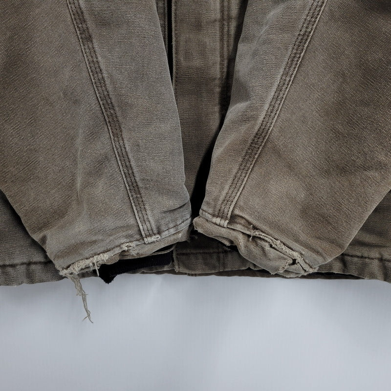 【現状渡し品】【メンズ】 Carhartt カーハート QUILTING LINER TRADITIONAL JACKET キルティング ライナー トラディショナル ジャケット アウター 146-251209-as-07-izu カラー：ブラウン系 万代Net店
