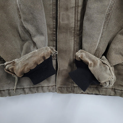 【現状渡し品】【メンズ】 Carhartt カーハート QUILTING LINER TRADITIONAL JACKET キルティング ライナー トラディショナル ジャケット アウター 146-251209-as-07-izu カラー：ブラウン系 万代Net店