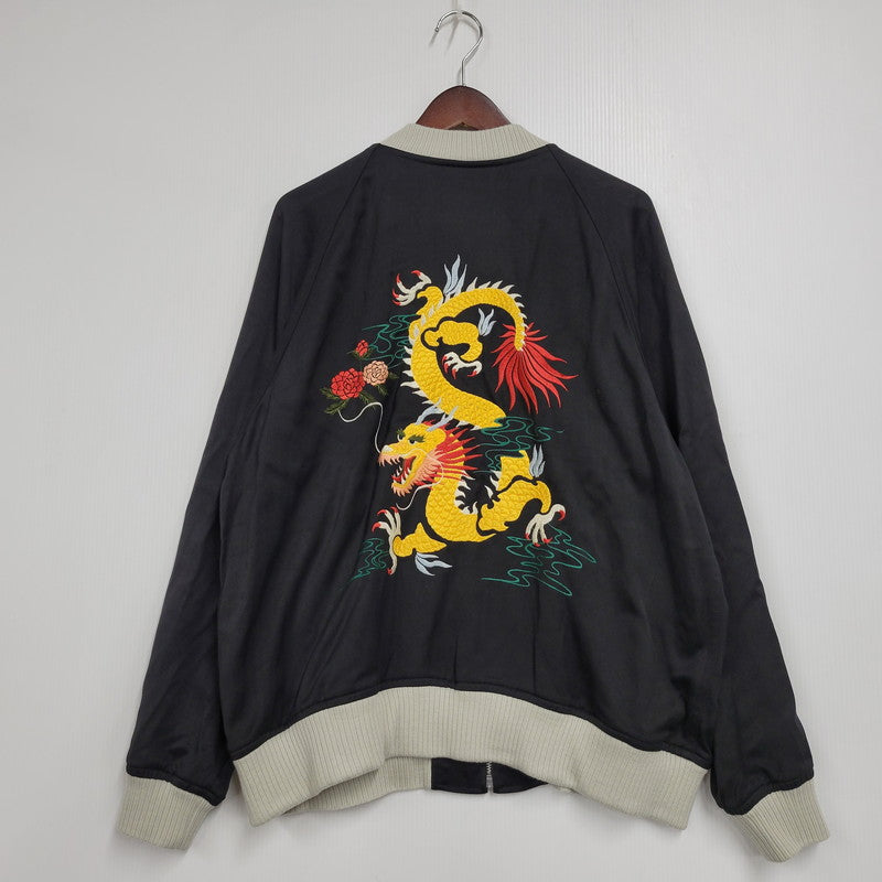 【中古美品】【メンズ】 KIKI - SOUVENIR JACKET RAD-24AW-JK004-01 スーベニアジャケット 142-251209-as-04-izu サイズ：M カラー：ブラック 万代Net店
