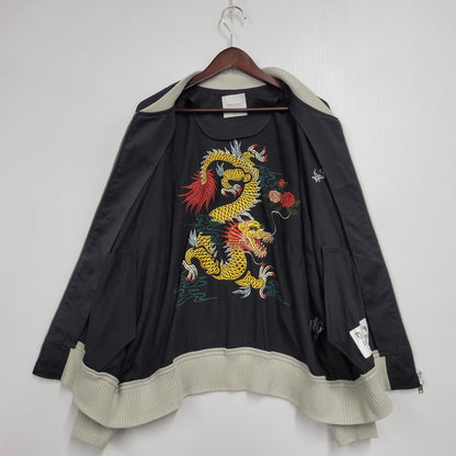 【中古美品】【メンズ】 KIKI - SOUVENIR JACKET RAD-24AW-JK004-01 スーベニアジャケット 142-251209-as-04-izu サイズ：M カラー：ブラック 万代Net店