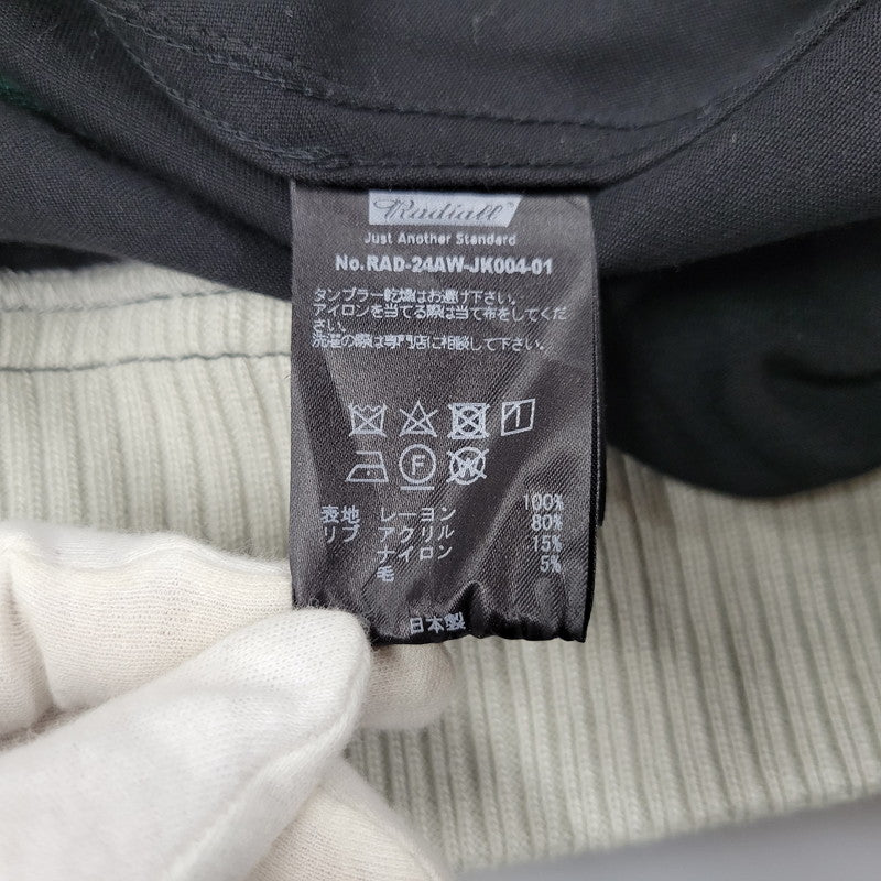 【中古美品】【メンズ】 KIKI - SOUVENIR JACKET RAD-24AW-JK004-01 スーベニアジャケット 142-251209-as-04-izu サイズ：M カラー：ブラック 万代Net店