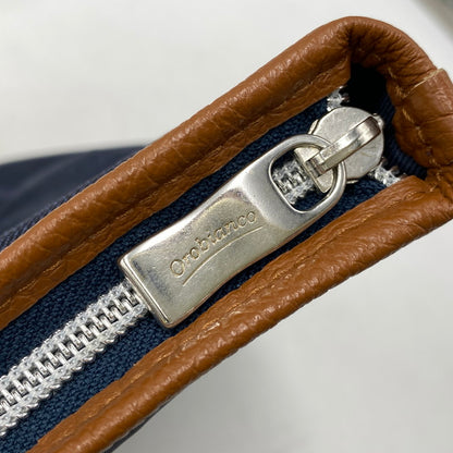 【中古品】【メンズ/レディース】 Orobianco オロビアンコ SAC'S BAR BUSINESS BAG サックスバー ビジネス バッグ カバン 鞄 188-251213-ya-09-izu カラー：ネイビー 万代Net店