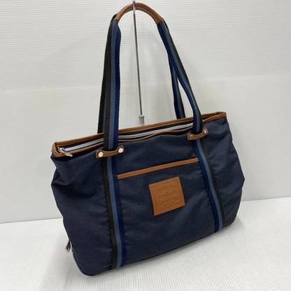 【中古品】【メンズ/レディース】 Orobianco オロビアンコ SAC'S BAR BUSINESS BAG サックスバー ビジネス バッグ カバン 鞄 188-251213-ya-09-izu カラー：ネイビー 万代Net店
