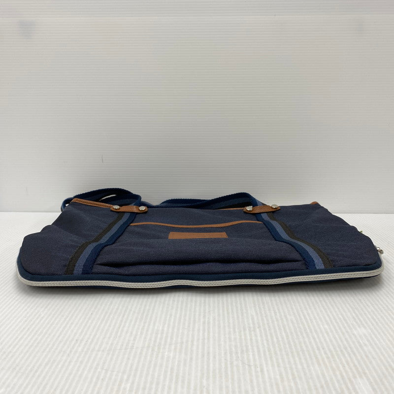 【中古品】【メンズ/レディース】 Orobianco オロビアンコ SAC'S BAR BUSINESS BAG サックスバー ビジネス バッグ カバン 鞄 188-251213-ya-09-izu カラー：ネイビー 万代Net店