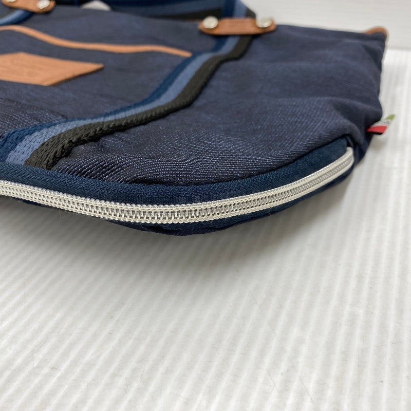 【中古品】【メンズ/レディース】 Orobianco オロビアンコ SAC'S BAR BUSINESS BAG サックスバー ビジネス バッグ カバン 鞄 188-251213-ya-09-izu カラー：ネイビー 万代Net店