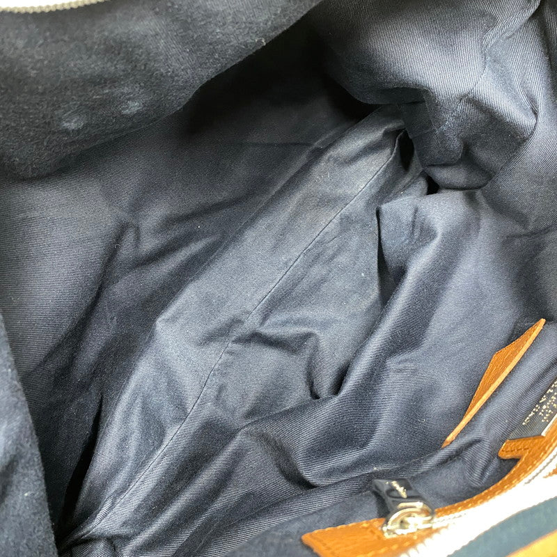 【中古品】【メンズ/レディース】 Orobianco オロビアンコ SAC'S BAR BUSINESS BAG サックスバー ビジネス バッグ カバン 鞄 188-251213-ya-09-izu カラー：ネイビー 万代Net店