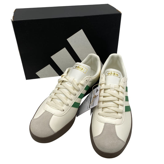 【中古美品】【メンズ】 adidas アディダス VL COURT 2.0 U VL コート 2.0 U JH5061 スニーカー シューズ 靴 161-251212-yn-03-izu サイズ：28.5cm カラー：オフホワイト/カレッジグリーン/アルミナ 万代Net店